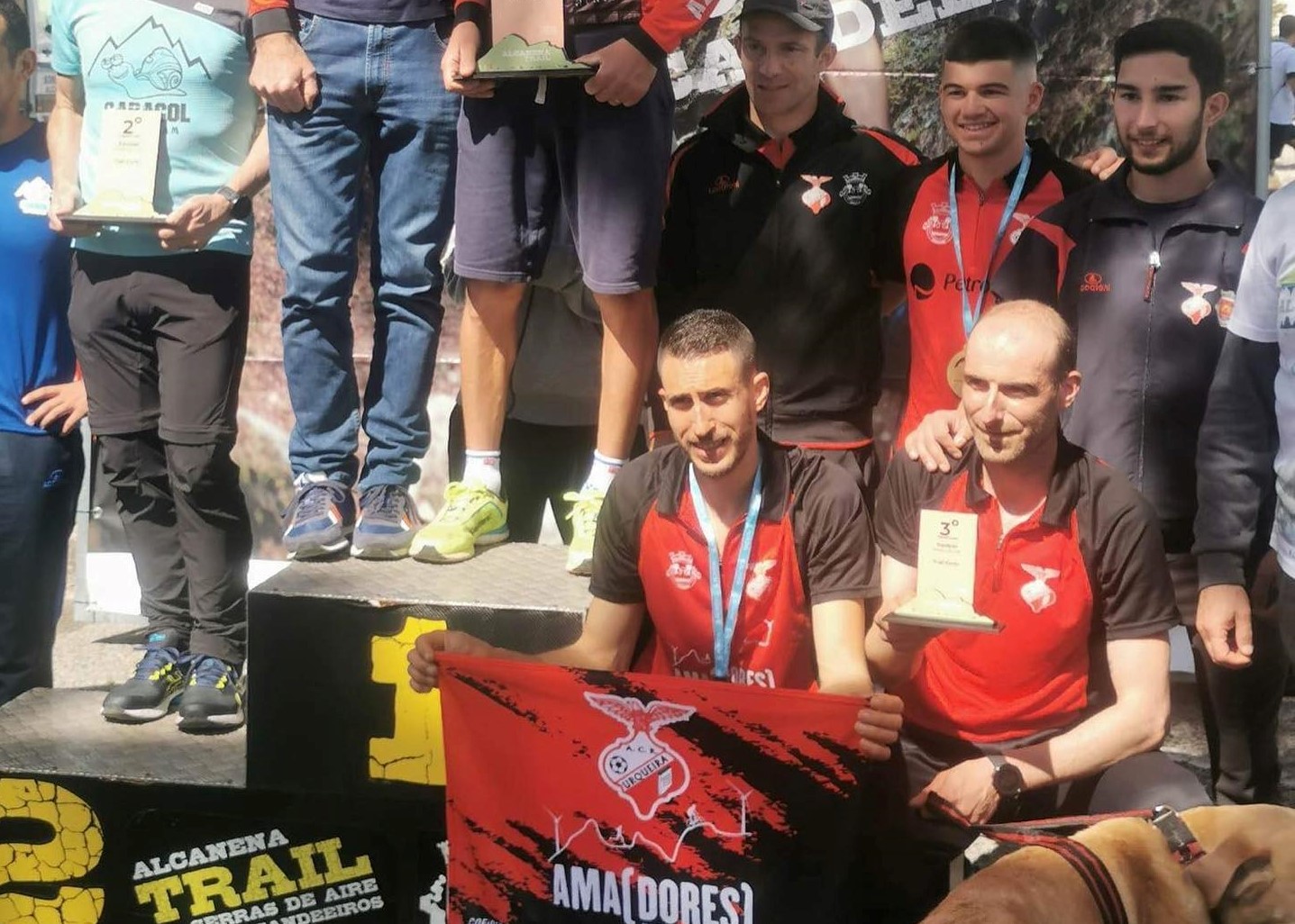 trail-fatima-trail-team-amadores-podio-alcanena Ernesto e Patrício no Top 10 com Ama(dores) no pódio em Alcanena