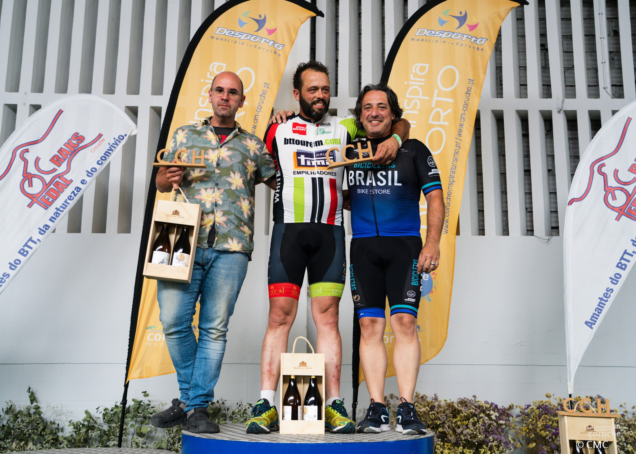 2023.06.18-btt-24h-coruche-hugo-neves-pinheiros-podio Oureenses andaram à roda nas 24 Horas de Coruche