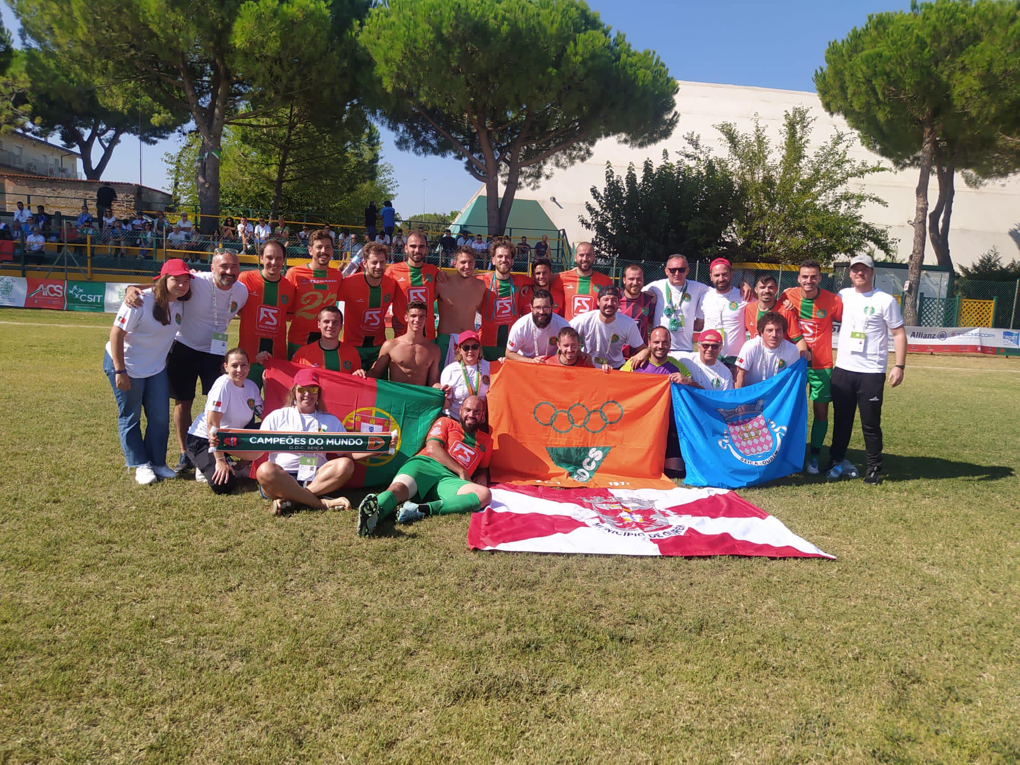 seica Seiça conquista Medalha de Bronze no Mundial de Futebol Amador