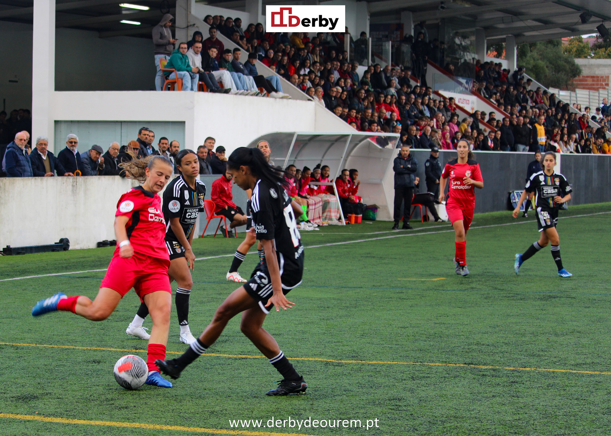 2023.11.07-futebol-feminina-Atletico-Ouriense-Benfica-6 Benfica dá espectáculo em Ourém e segue em frente na Taça da Liga