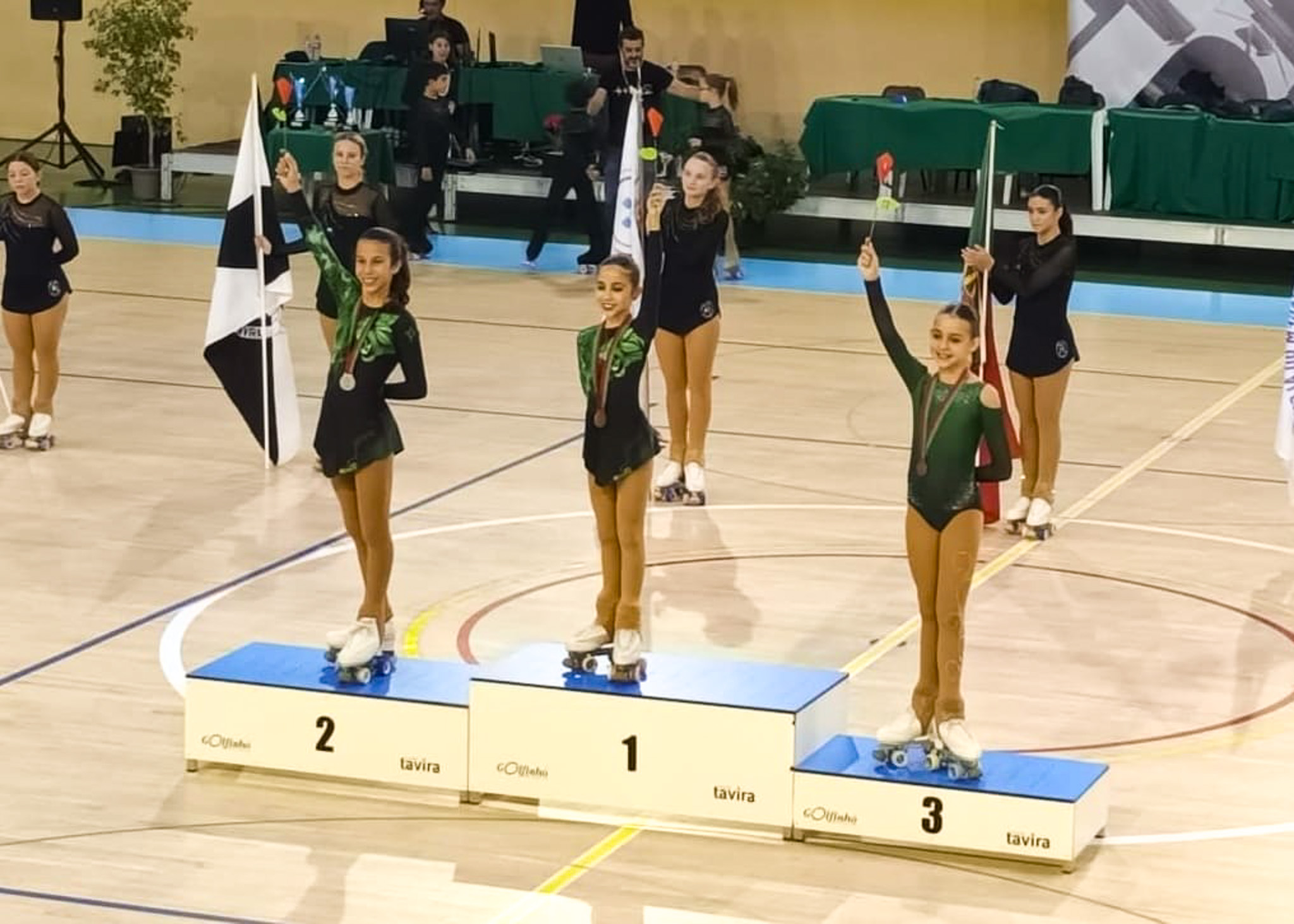 2023.11.12-Lara-Reis-patinagem-torneio-nacional-tavira-3 Oureense Lara Reis conquista Medalha de Ouro no Torneio Nacional de Patinagem