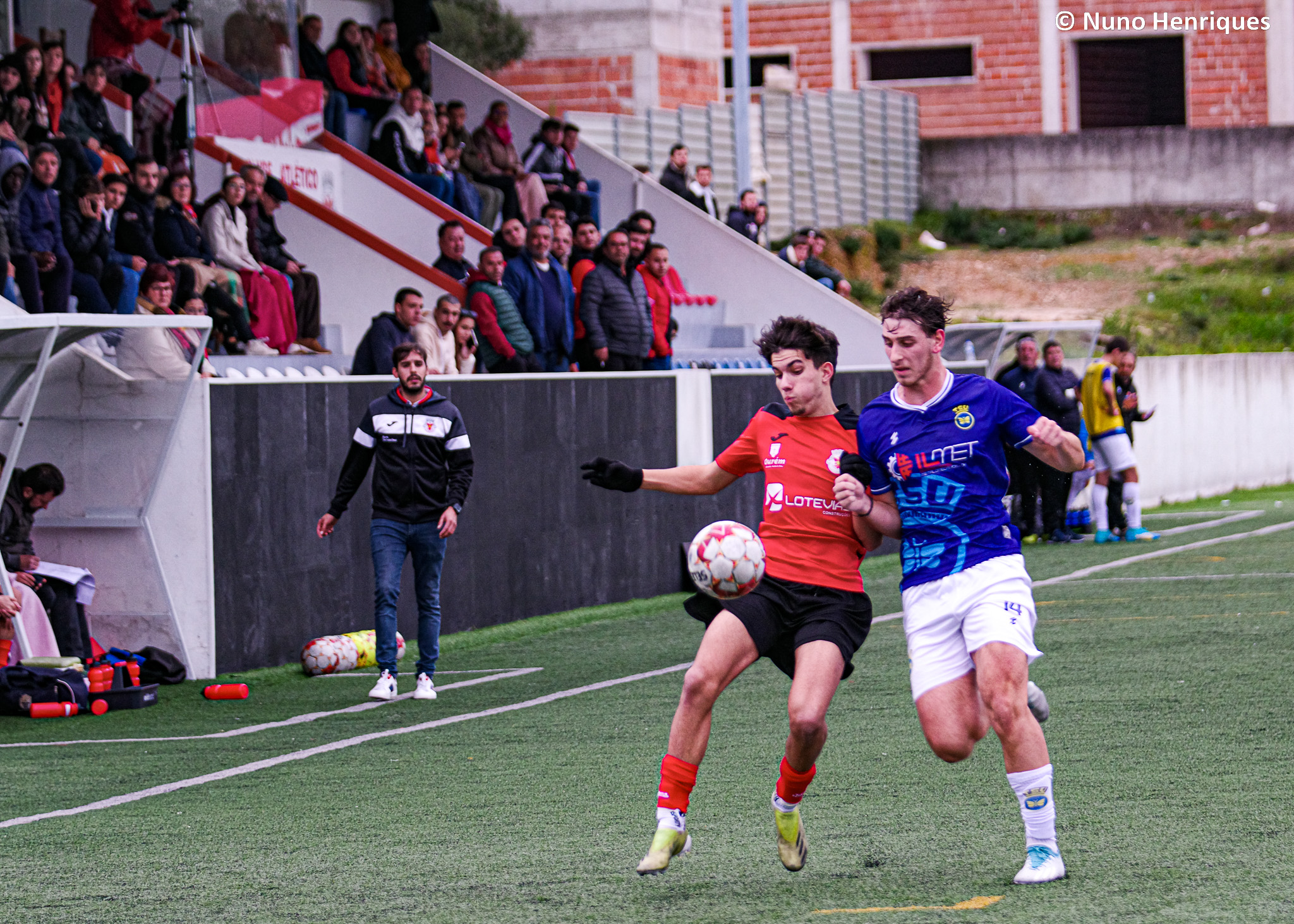 13012024-PBNH5509-1 Juniores do Atlético tentam ganhar vantagem nas meias-finais da Taça do Ribatejo