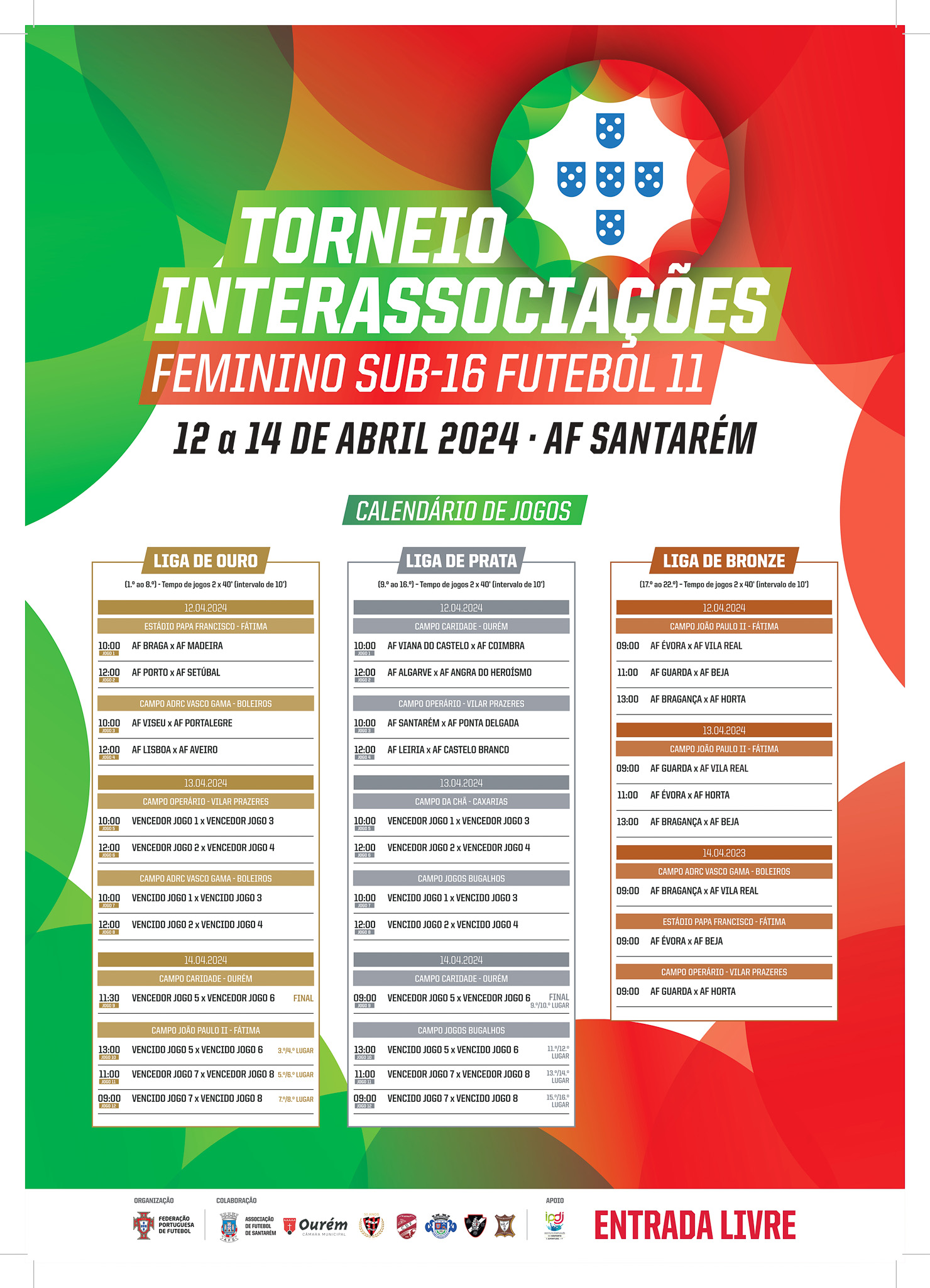 2024.04.12-interassociacoes-cartaz Concelho de Ourém recebe 28 jogos da Fase Final do Torneio Inter Associações da FPF