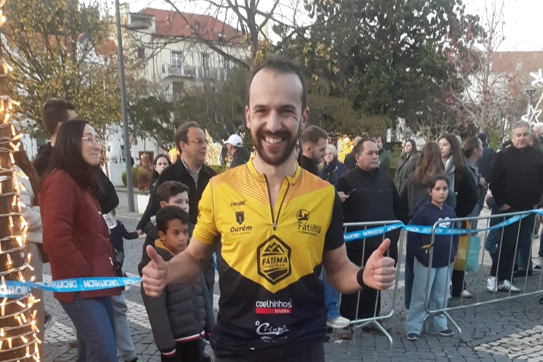 2024.12.07-trail-espite-leiria-x-mas-fabio-mendes Pedro Calisto e Fábio Mendes foram os vencedores do X-Mas Night Trail Leiria