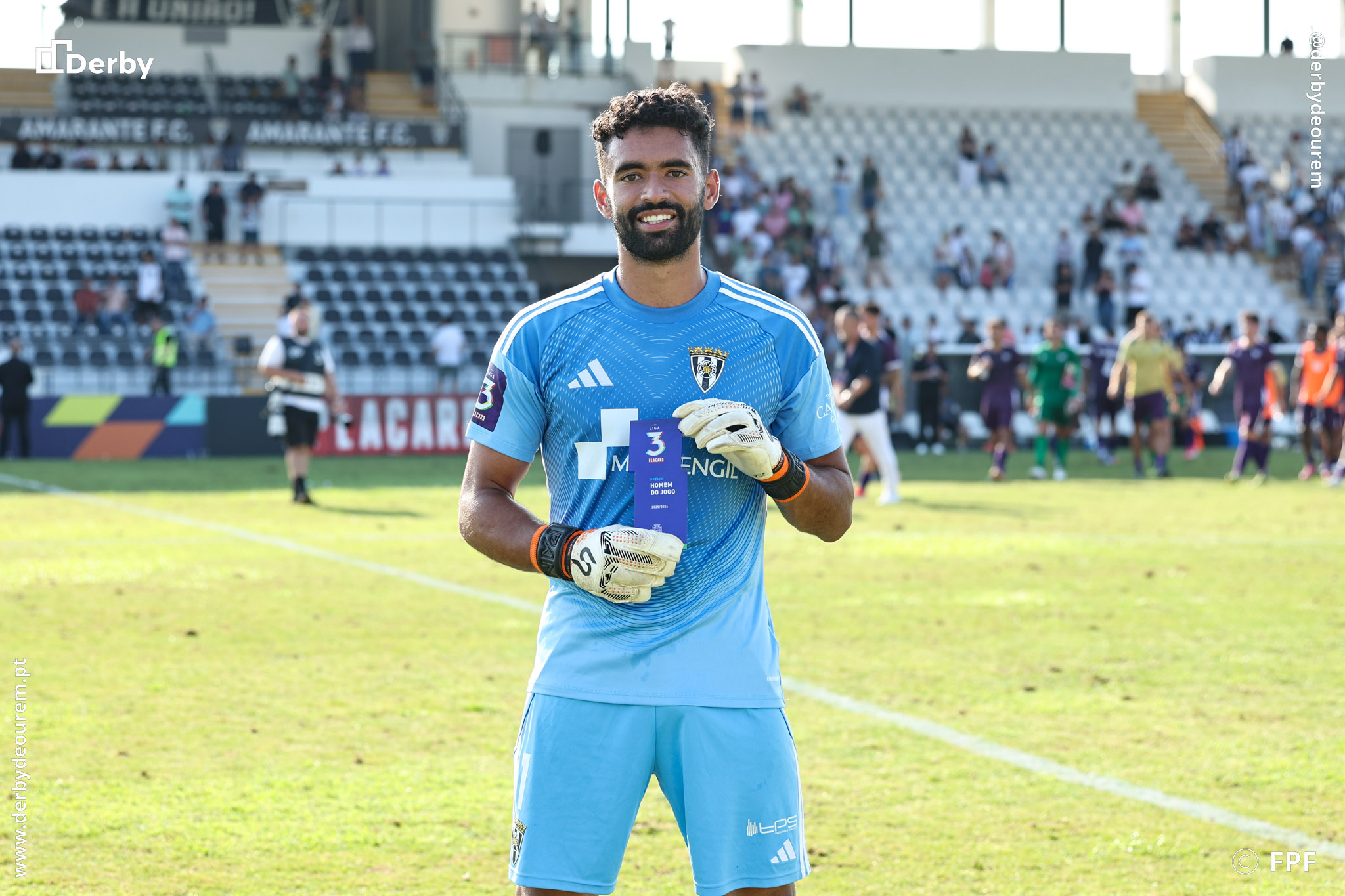 2025.08.24-Liga-3-Amarante-Sanjoanense-MartimDuarte-3 Martim Duarte distinguido com troféu Homem do Jogo