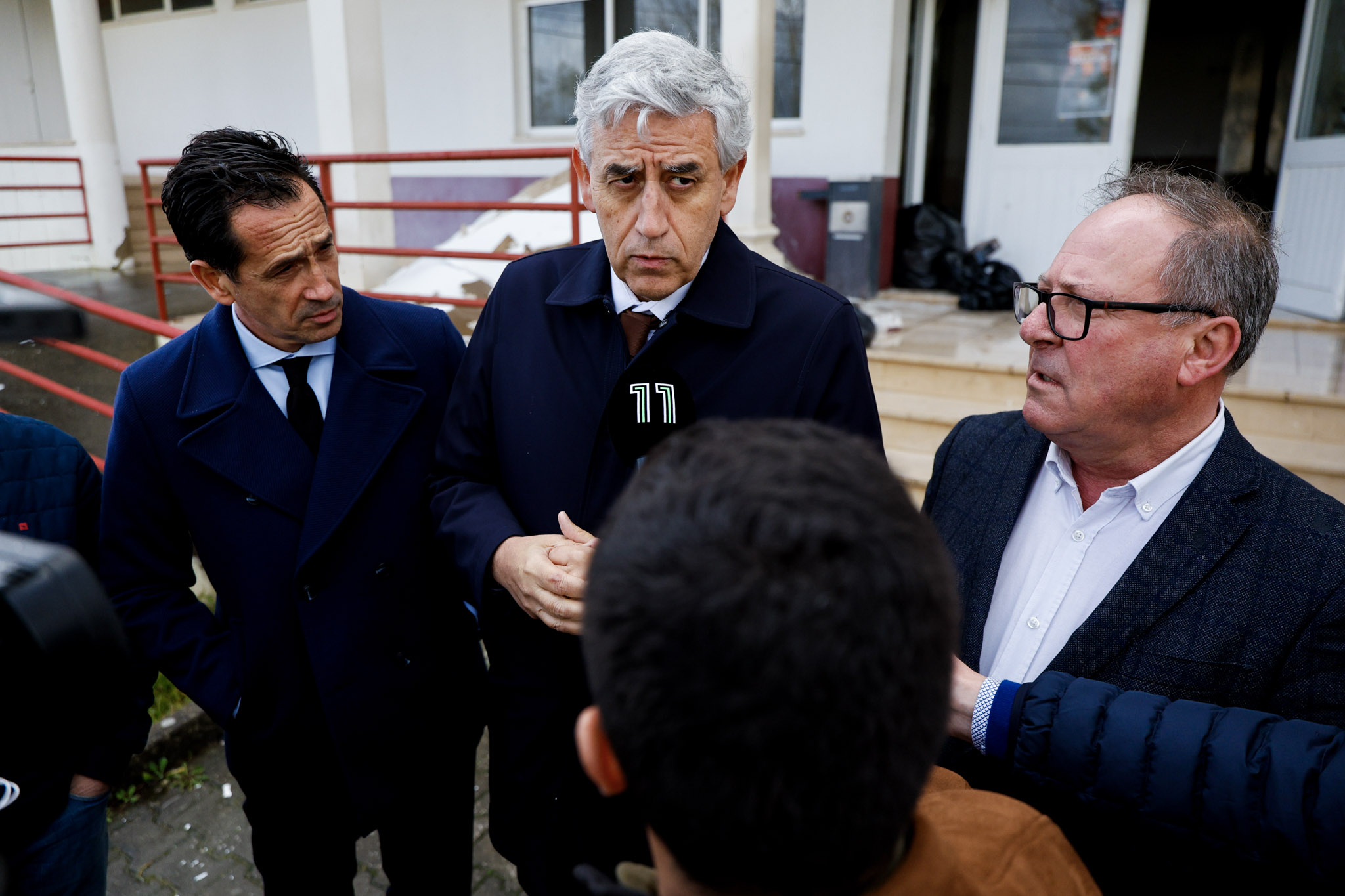 2026.02.13-caxarias-pedro-proenca-albuquerque-quim-ze-joaquim-martinho-kristin-tempestade-6 Pedro Proença veio a Caxarias ver como ficou o Campo da Chã